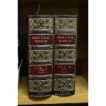 DUGDALE (Thomas): 'England and Wales delineated..' London, Tallis & Co, 1835: 6 vols bound in 2,