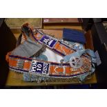 ORANGE ORDER: a small collection of regalia and paperwork relating to the Orange Order, mid c20,