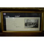 QUEEN ELIZABETH THE QUEEN MOTHER: Christmas card for 1962, signed in black ink by Her Majesty,