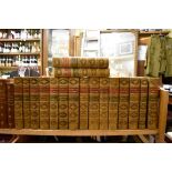 DICKENS (Charles): collection of 23 works in 17 vols, Chapman & Hall circa 1890, contemporary half