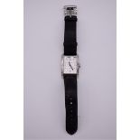 A circa 2010 Baume & Mercier 'Hampton XL' stainless steel automatic wristwatch, 30 x 36mm, Ref