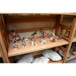 A collection of bird models, to include a Rosenthal Bullfinch and tit. (12)