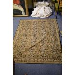 A large floral tapestry wall hanging, 180 x 154cm.