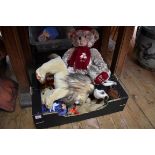 WITHDRAWN FROM SALE A collection of teddy bears, to include: four Steiff 'Bears of the Week'