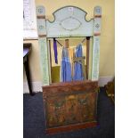 An Edwardian puppet theatre front, 115cm high.