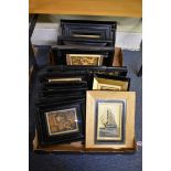 A large collection of 'Ivorex' plaques, some Osborne.