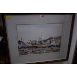Ralph Hartley, 'Lowestoft', signed and dated 1978, watercolour, 26.5 x 36.5cm.