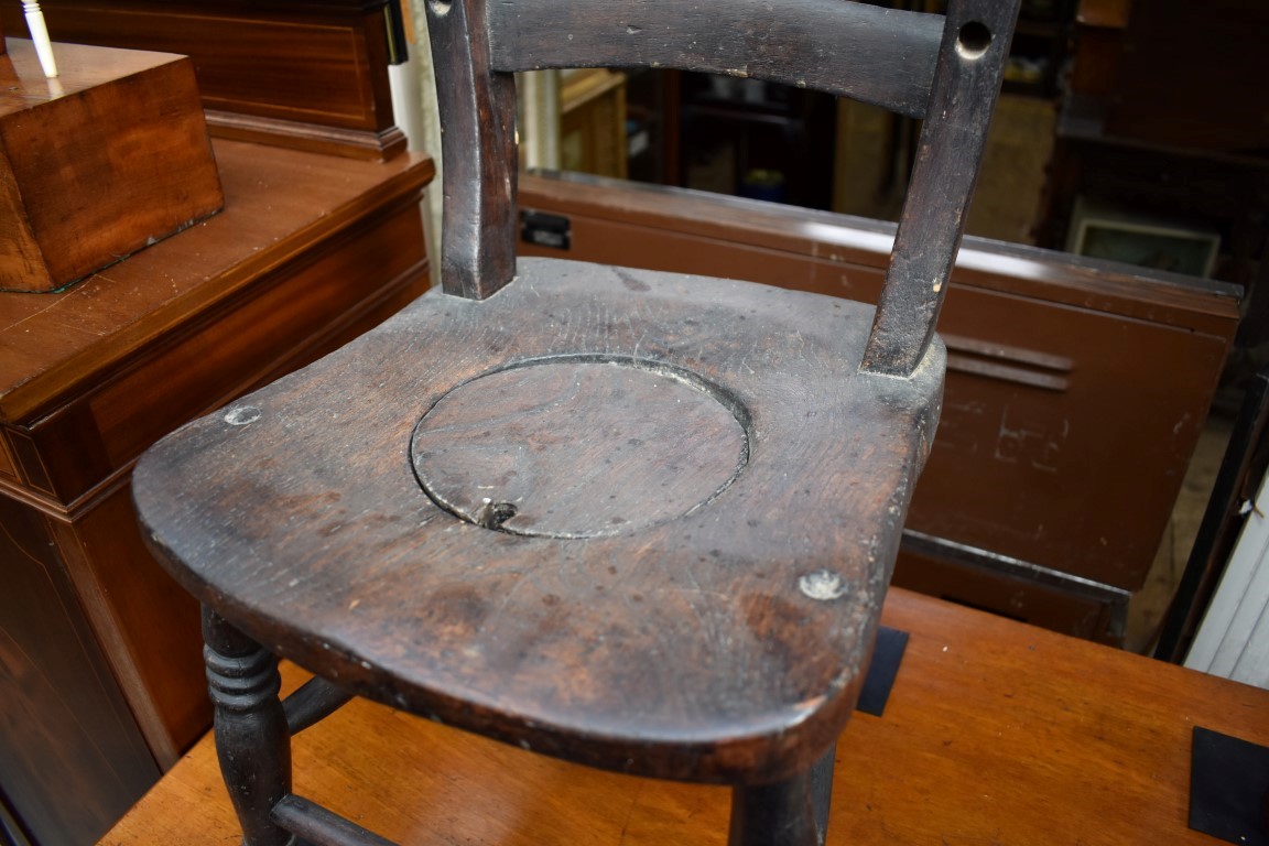 Two 19th century child's chairs. - Image 2 of 3