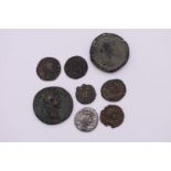 Coins: various Roman and ancient coinage. (8)