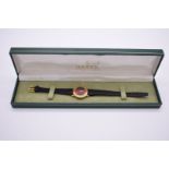 A Gucci '3000L' gold plated ladies quartz wristwatch, 25mm, having ETA 978 002 movement, on