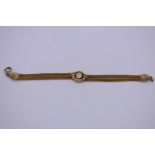 A Victorian fancy fob chain, NOT GOLD, 21cm, 14.6g.