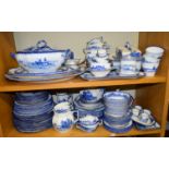 A collection of Royal Doulton 'Norfolk' pattern pottery tea and dinnerwares.
