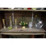 A small group of Continental glass.