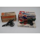 A Britains '4.5" Howitzer', set 9725, boxed; together with a Britains 'Gun of The Royal