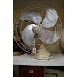 A vintage Limit desk fan.