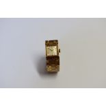 A c1965 Rolex Precision 9ct gold ladies manual wind wristwatch, 29.1g excluding movement and glass.