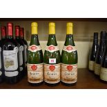 Three 75cl bottles of Condrieu, 1989, Etienne Guigal. (3)