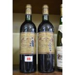 Two 75cl bottles of Chateau Batailley, 1970, 5th Paulliac. (2)