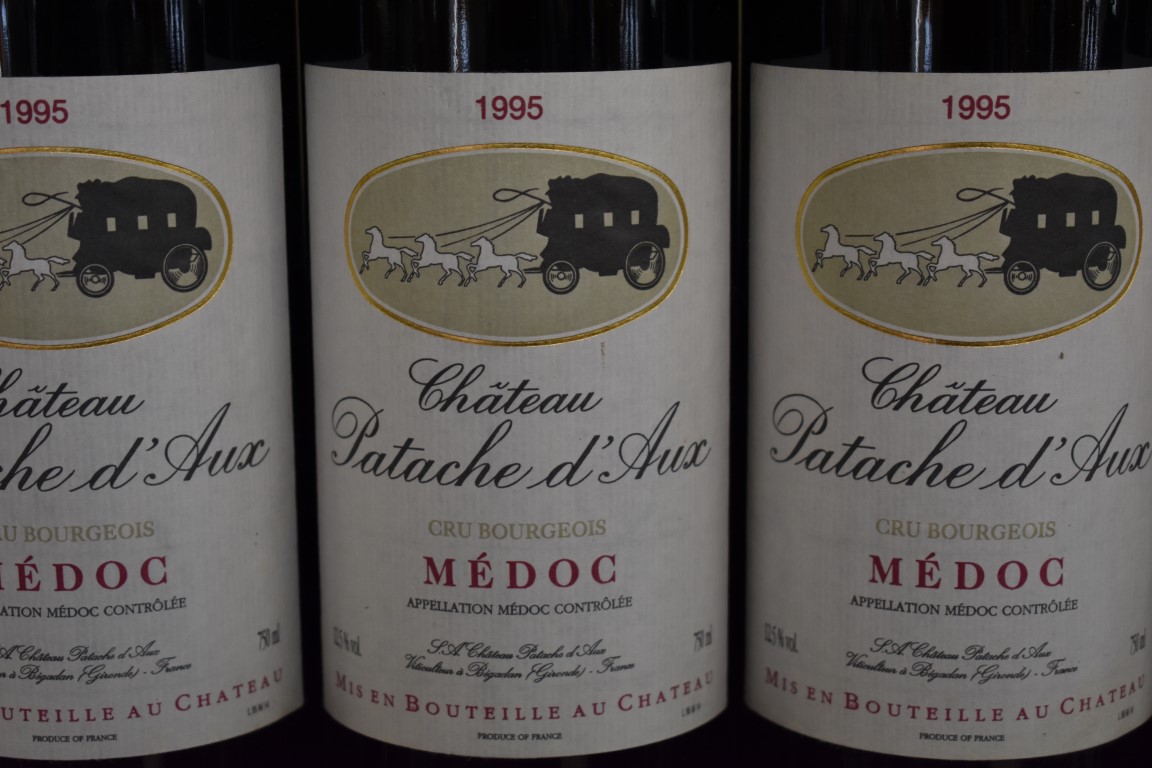 Six 75cl bottles of Chateau Patache d'Aux, 1995, Cru Bourgeois Medoc. (6) - Image 2 of 4