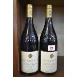 Two 75cl bottles of Clarendon Vineyard Old Vines Grenache, 1995, Clarendon Hills. (2)