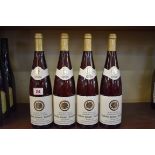 Four 70cl bottles of Kallstadter Steinacker Beerenauslese, 1979, St Nikolaus. (4)