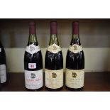 Three 75cl bottles of Hermitage, 1974, Parisot. (3)