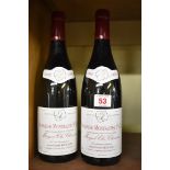 Two 75cl bottles of Chassagne-Montrachet Morgeot Clos Charreau, 1999, Jean-Claude Belland. (2)