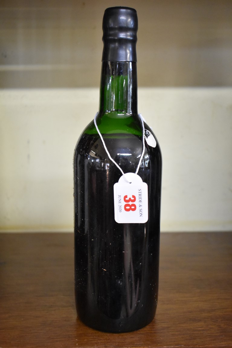 A bottle of Taylors 1966 vintage port.