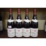 Four 75cl bottles of Givry Cru Clos Jus, 1996, Chofflet Valdenaire. (4)