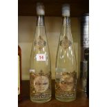 Two 24 1/2 fl.oz bottles of Cusenier Framboise Eau-de Vie. (2)