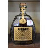 A 68cl bottle of Hine 'Antique Tres Vieille' cognac, probably 1970s/80s bottling, (foil seal not