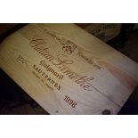 A case of twelve 37.5cl bottles of Chateau Lamothe Guignard, 1996, 2nd Sauternes, in owc. (12)PLEASE