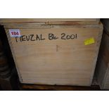 A case of twenty-four 37.5cl bottles of Chateau de Fieuzal Blanc, 2001, Pessac-Leognan, in owc. (