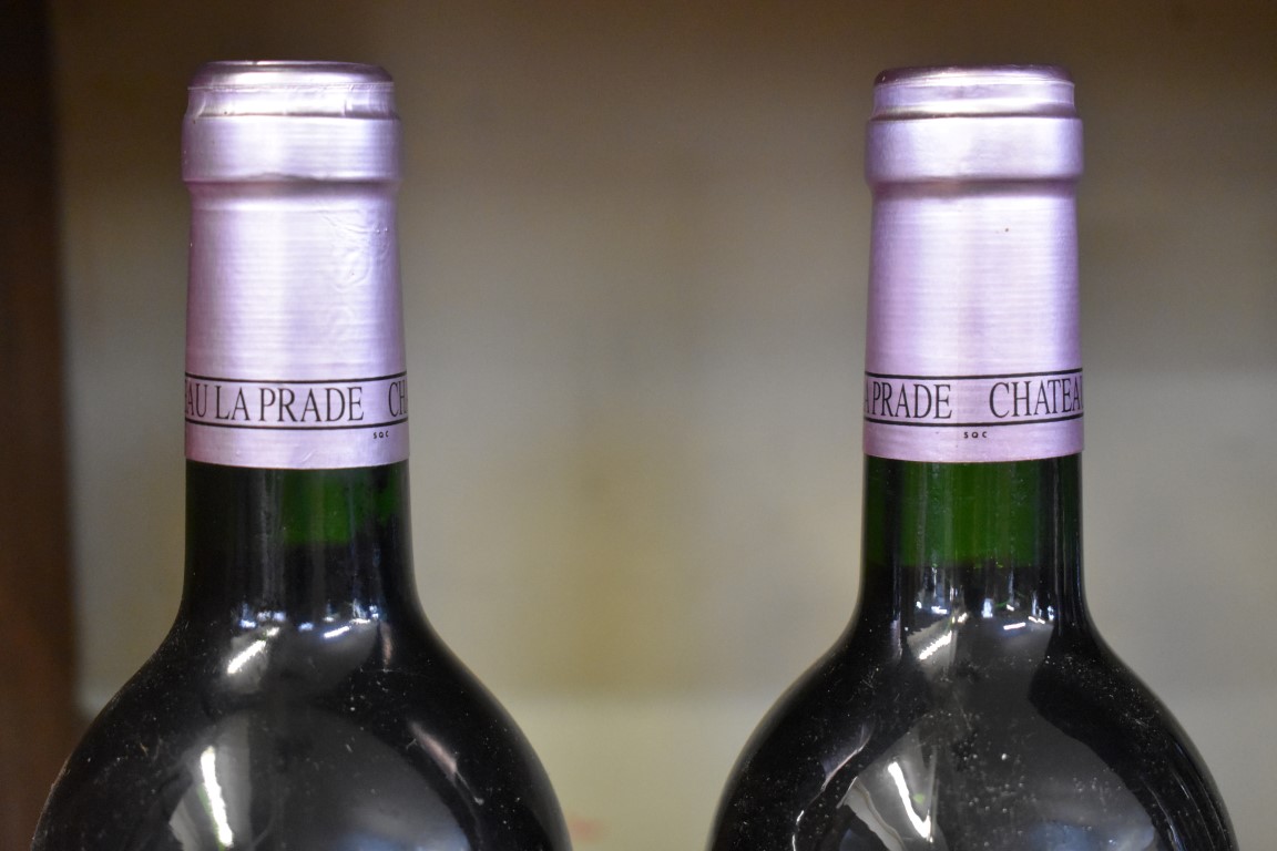 Two 75cl bottles of Chateau La Prade, 2000, Cotes de Francs, Nicolas Thienpont. (2) - Image 3 of 3