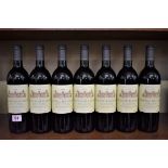 Seven 75cl bottles of Chateau Beaumont, 1996, Cru Bourgeois Haut-Medoc. (7)
