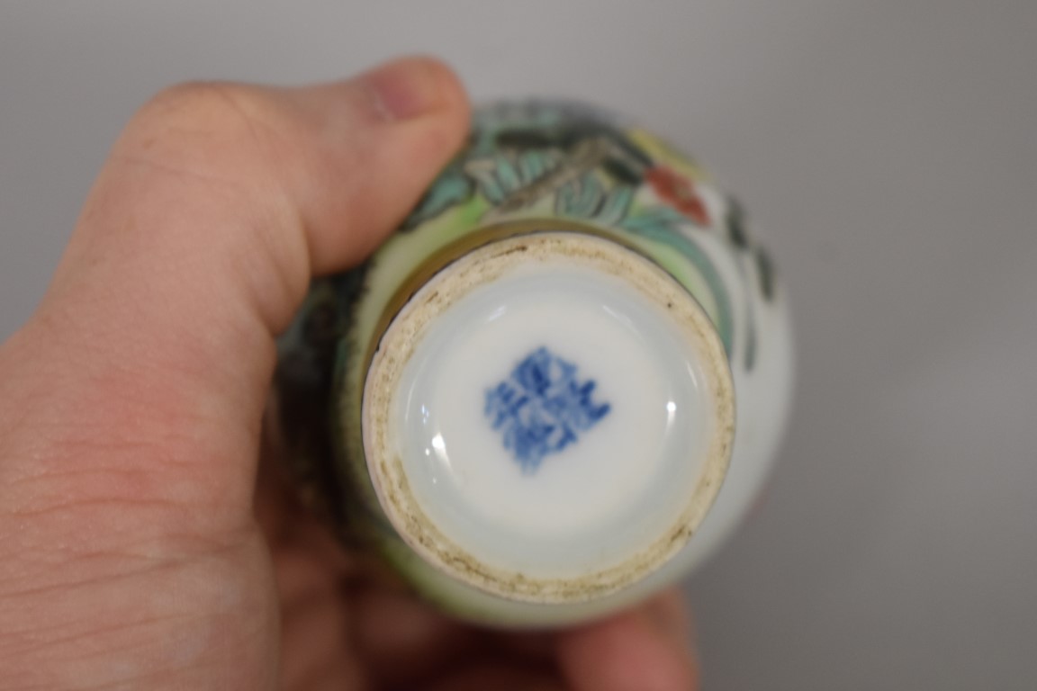A mixed group of Chinese porcelain and works of art, 18th century and later, to include: an - Image 14 of 50