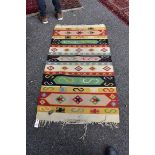 A Turkish flatweave rug, 148 x 82cm.