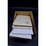 AUTOGRAPH LETTERS: a collection of ALS, TLS, related correspondence and copy material gathered by