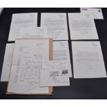 ADAMS (Richard): collection of eleven signed letters from Richard Adams to Jon Wynne-Tyson,
