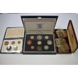Coins: a Royal Mint proof coin collection 1983; together with a Royal Mint Jamaica coin collection