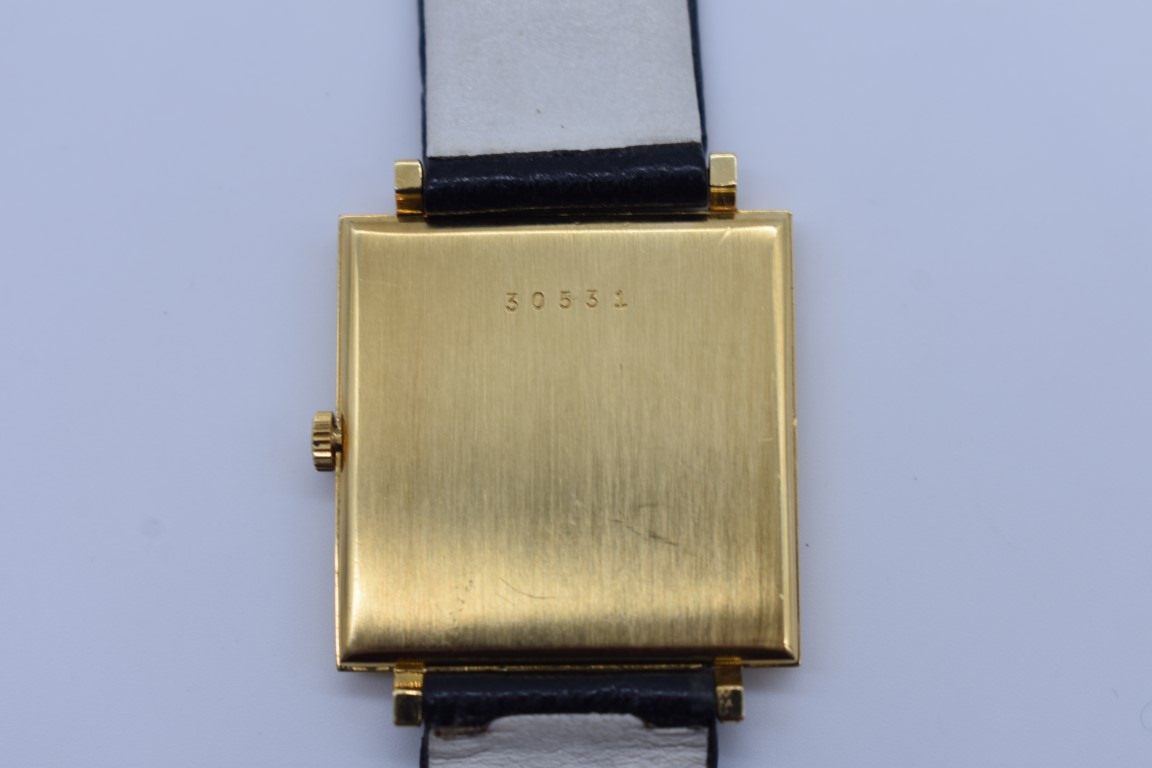 An Audemars Piguet 18k gold manual wind wristwatch, 26mm, cal 2003, movement number 89709, on - Image 3 of 3
