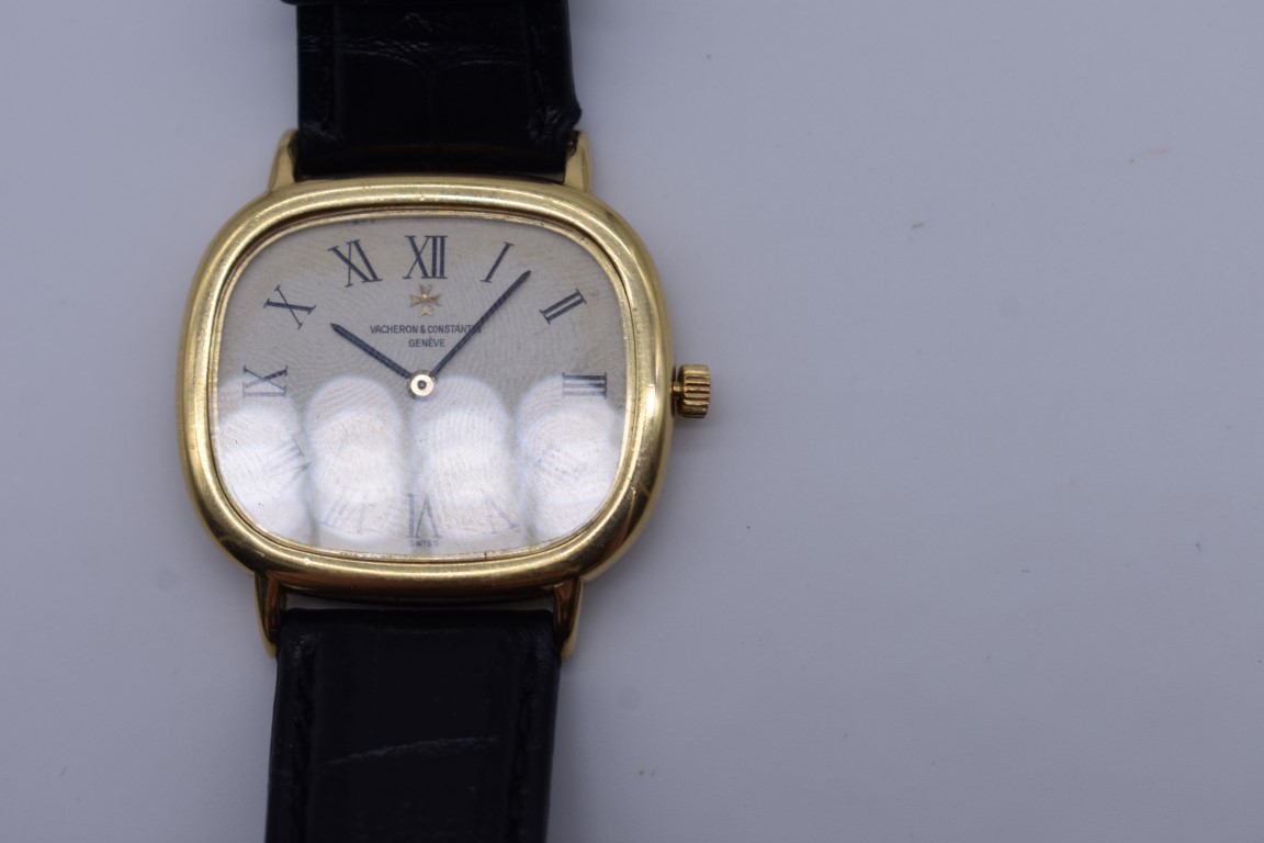 A Vacheron & Constantin 'Geneva' 18ct gold manual wind wristwatch, 32mm, 520722, on replacement - Image 3 of 3