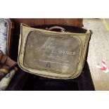 A scarce World War II US Army kit bag.