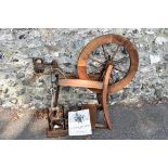 A Learn to Spin wood spinning wheel by Ashford Handicrafts Ltd. This lot can only be collected on