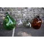 Four various carboys. This lot can only be collected on Saturday 5th September (10-2pm)
