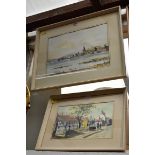 Ralph Shaw, 'Bosham', signed, watercolour, 23 x 33cm; together with another scene of Pulborough by