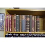 Punch: fourteen volumes, ranging from 1854-5 to 1917.