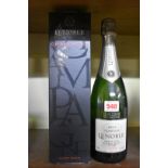 A 75cl bottle of Lenoble Grand Cru Blanc de Blancs Champagne, 2000, in card box. (1)