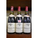 Three 75cl bottles of Chateauneuf du Pape, 1983, Ets Loron. (3)