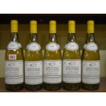 Five 75cl bottles of Chateau Woltner St Thomas Vineyard Chardonnay, 1990, California. (5)